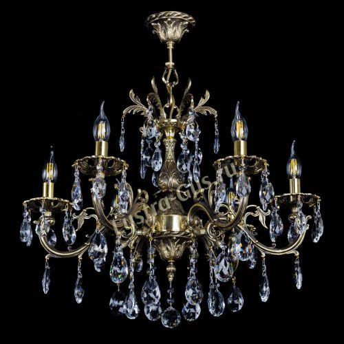 Люстра бронзовая Олимпия №6/1 журавлик в Самаре Гусь Хрустальный