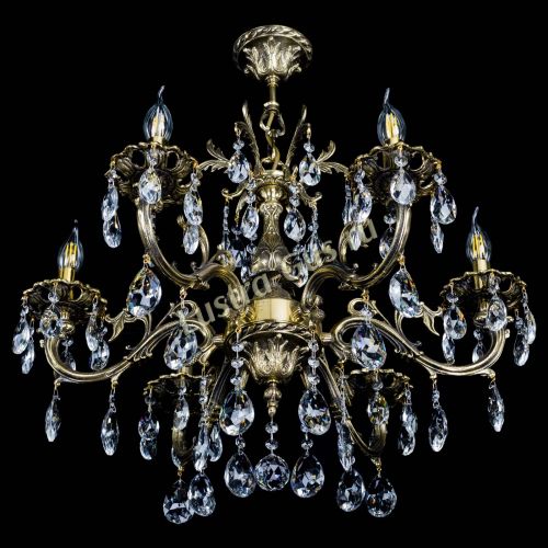 Люстра бронзовая Олимпия №6/1 журавлик в Самаре Гусь Хрустальный