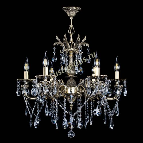 Люстра бронзовая Олимпия №6/3 лучик в Самаре Гусь Хрустальный