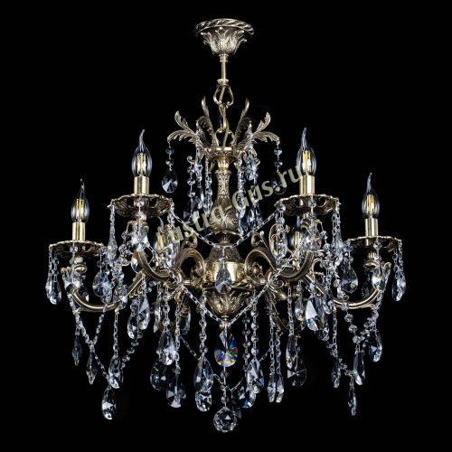 Люстра бронзовая Олимпия №6/3 лучик в Самаре Гусь Хрустальный