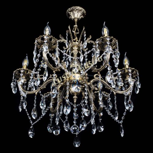 Люстра бронзовая Олимпия №6/3 лучик в Самаре Гусь Хрустальный