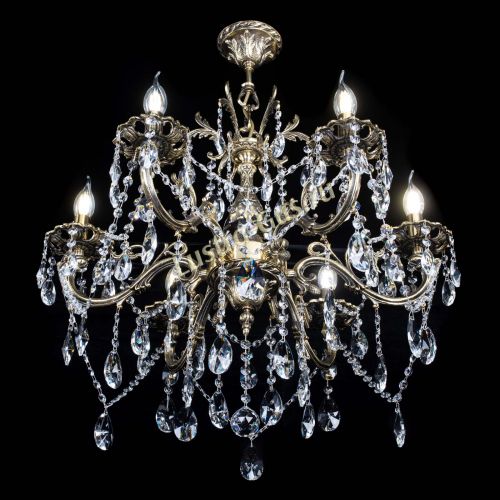 Люстра бронзовая Олимпия №6/3 лучик в Самаре Гусь Хрустальный