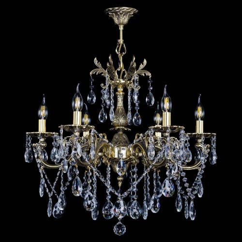 Люстра бронзовая Олимпия №6/3 журавлик в Самаре Гусь Хрустальный