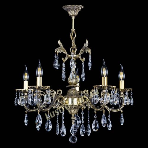 Люстра бронзовая Олимпия №5/1 журавлик в Самаре Гусь Хрустальный