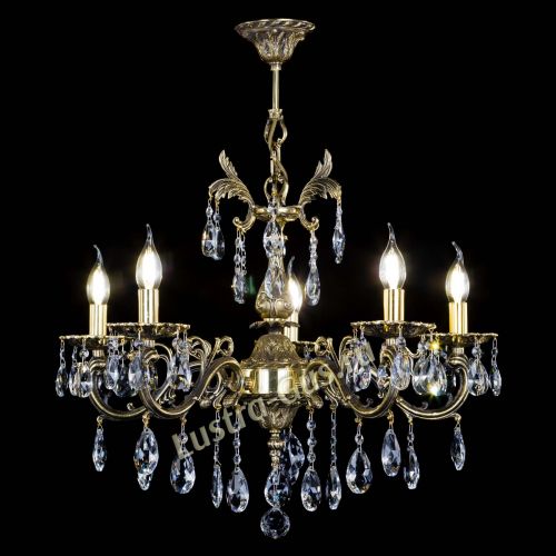 Люстра бронзовая Олимпия №5/1 журавлик в Самаре Гусь Хрустальный