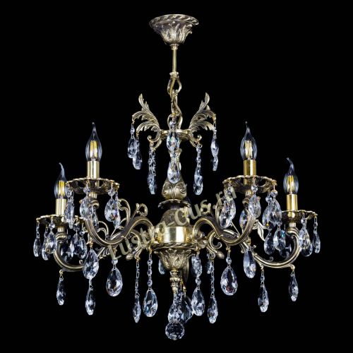 Люстра бронзовая Олимпия №5/1 журавлик в Самаре Гусь Хрустальный