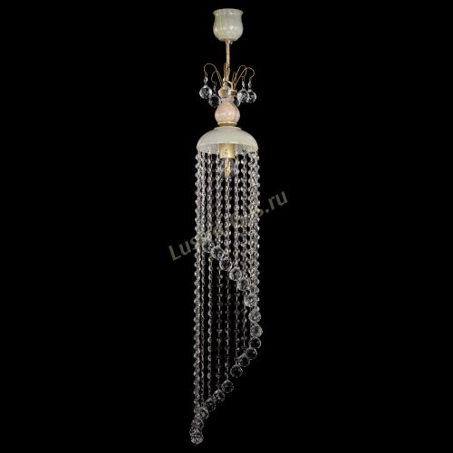 Люстра бронзовая Оникс №1/2 шар в Самаре Гусь Хрустальный