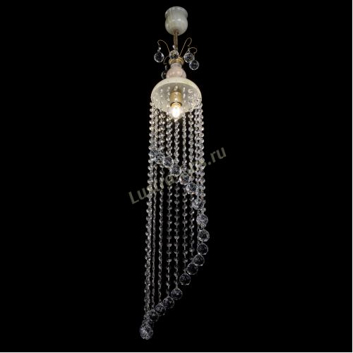 Люстра бронзовая Оникс №1/2 шар в Самаре Гусь Хрустальный