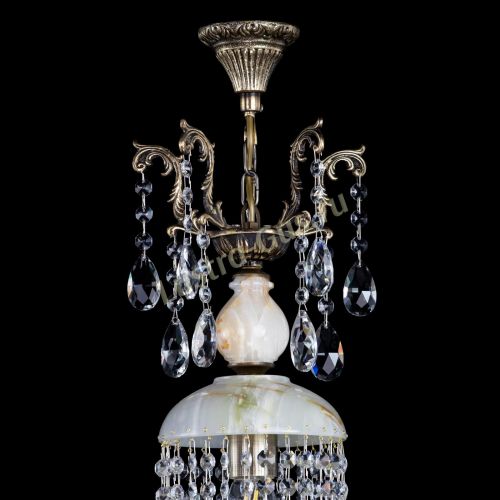 Люстра бронзовая Оникс №1/3 баден в Самаре Гусь Хрустальный