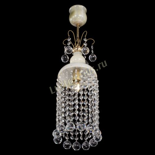 Люстра бронзовая Оникс №1 шар в Самаре Гусь Хрустальный