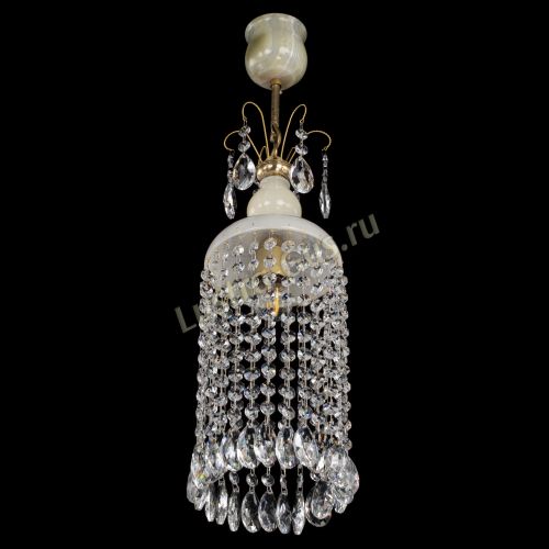 Люстра бронзовая Оникс №1 журавлик в Самаре Гусь Хрустальный