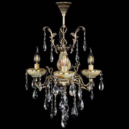 Люстра бронзовая Оникс №3/1 лучик в Самаре Гусь Хрустальный