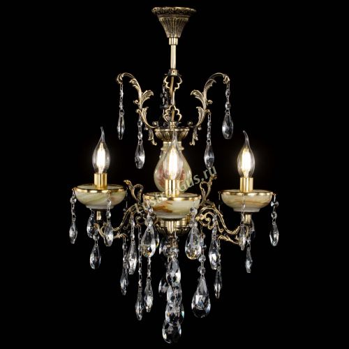 Люстра бронзовая Оникс №3/1 журавлик в Самаре Гусь Хрустальный