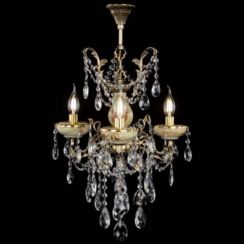 Люстра бронзовая Оникс №3/2 баден в Самаре Гусь Хрустальный