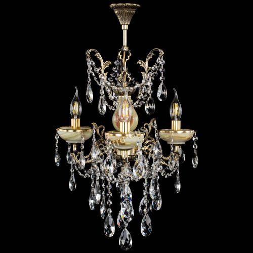 Люстра бронзовая Оникс №3/2 журавлик в Самаре Гусь Хрустальный