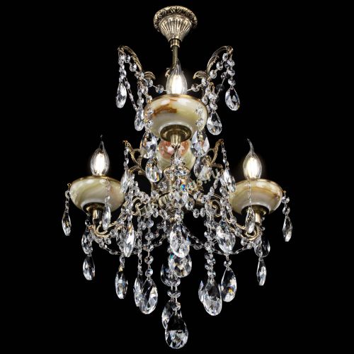 Люстра бронзовая Оникс №3/2 журавлик в Самаре Гусь Хрустальный