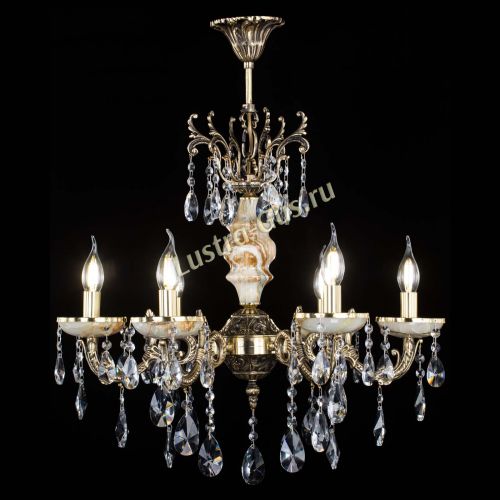 Люстра бронзовая Оникс №6/1 лучик в Самаре Гусь Хрустальный