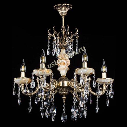 Люстра бронзовая Оникс №6/1 лучик в Самаре Гусь Хрустальный