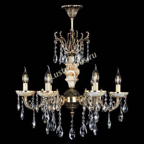 Люстра бронзовая Оникс №6/1 журавлик в Самаре Гусь Хрустальный