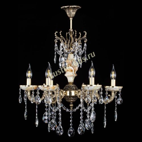 Люстра бронзовая Оникс №6/2 баден в Самаре Гусь Хрустальный