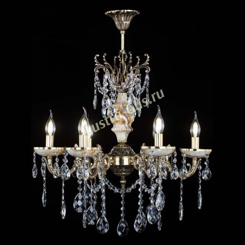 Люстра бронзовая Оникс №6/2 баден в Самаре Гусь Хрустальный