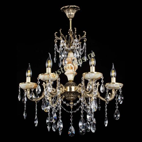 Люстра бронзовая Оникс №6/2 лучик в Самаре Гусь Хрустальный