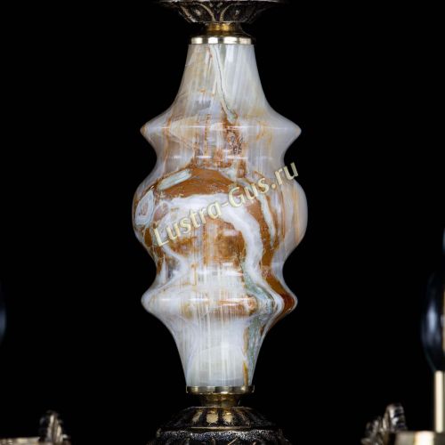 Люстра бронзовая Оникс №8/1 лучик в Самаре Гусь Хрустальный