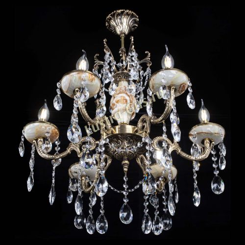 Люстра бронзовая Оникс №6/2 журавлик в Самаре Гусь Хрустальный