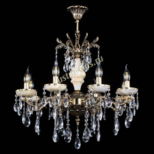 Люстра бронзовая Оникс №8/1 журавлик в Самаре Гусь Хрустальный