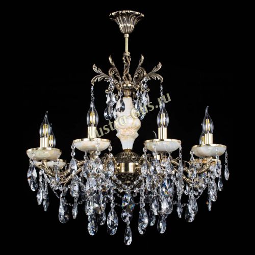 Люстра бронзовая Оникс №8/2 лучик в Самаре Гусь Хрустальный