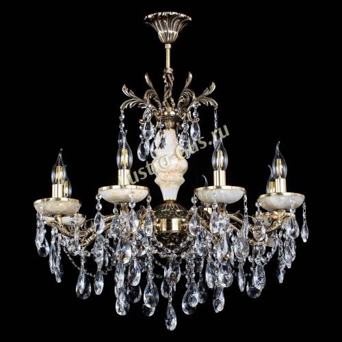 Люстра бронзовая Оникс №8/2 журавлик в Самаре Гусь Хрустальный