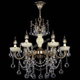 Люстра бронзовая Оникс белый №6/1 шар в Самаре Люстра бронзовая Оникс белый №6/1 шар в Самаре