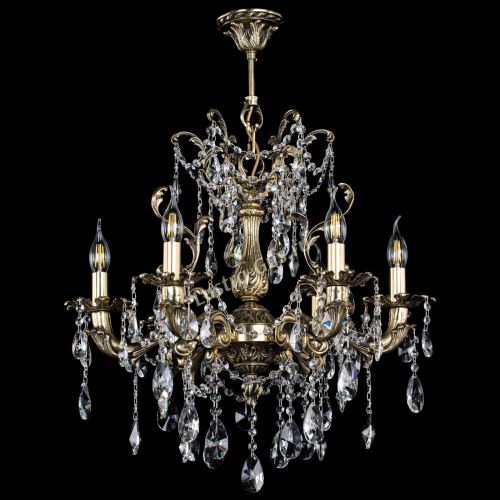 Люстра бронзовая Селена №6/2 лучик в Самаре Гусь Хрустальный