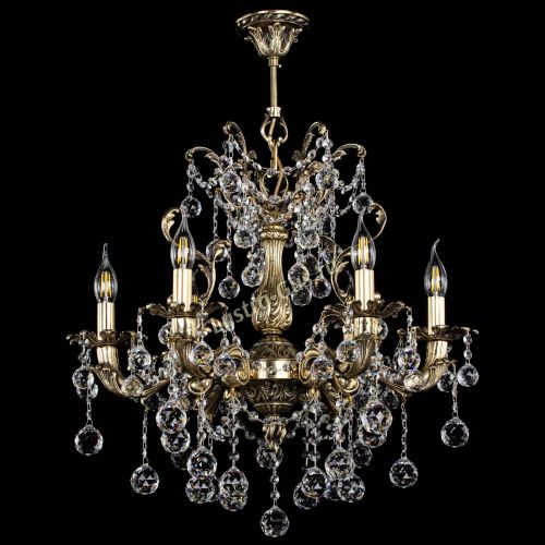 Люстра бронзовая Селена №6/2 шар в Самаре Гусь Хрустальный