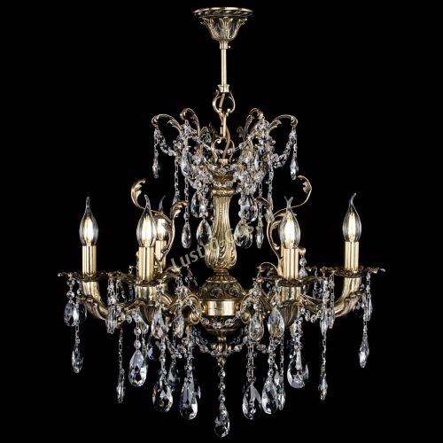 Люстра бронзовая Селена №6/2 журавлик в Самаре Гусь Хрустальный