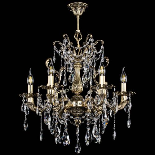 Люстра бронзовая Селена №6/2 журавлик в Самаре Гусь Хрустальный