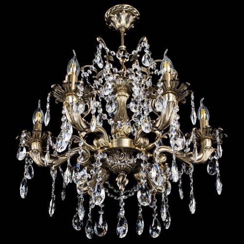 Люстра бронзовая Селена №6/2 журавлик в Самаре Гусь Хрустальный