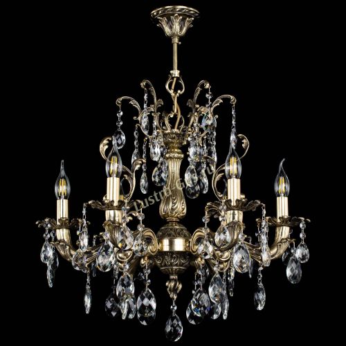 Люстра бронзовая Селена №6 баден в Самаре Гусь Хрустальный