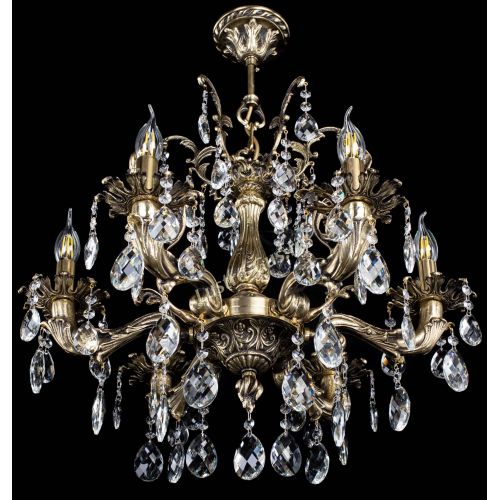 Люстра бронзовая Селена №6 баден в Самаре Гусь Хрустальный