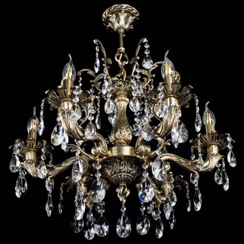 Люстра бронзовая Селена №6 лучик в Самаре Гусь Хрустальный