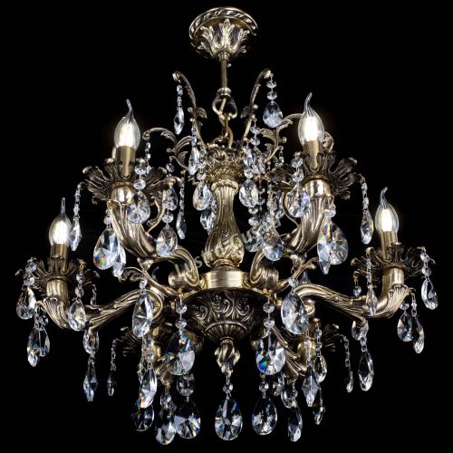 Люстра бронзовая Селена №6 лучик в Самаре Гусь Хрустальный