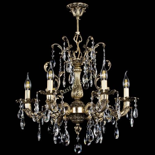 Люстра бронзовая Селена №6 журавлик в Самаре Гусь Хрустальный