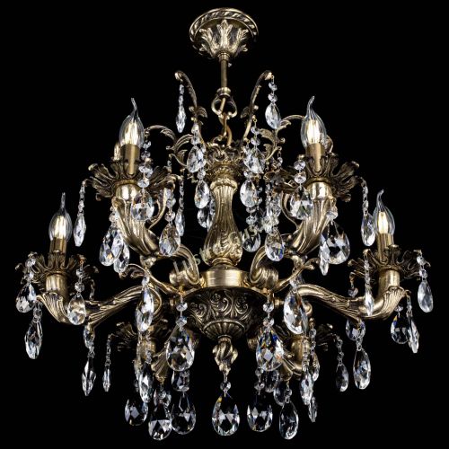 Люстра бронзовая Селена №6 журавлик в Самаре Гусь Хрустальный