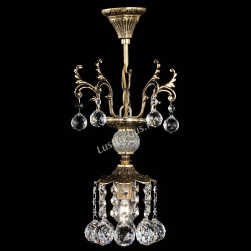 Люстра бронзовая София №1/1 шар в Самаре Гусь Хрустальный