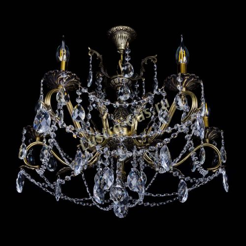 Бронзовая люстра Валери №5 баден в Самаре Гусь Хрустальный