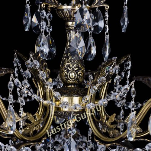 Бронзовая люстра Валери №5 лучик в Самаре Гусь Хрустальный