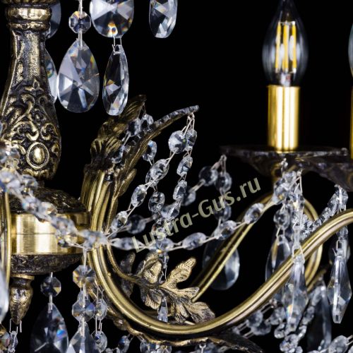 Бронзовая люстра Валери №5 лучик в Самаре Гусь Хрустальный