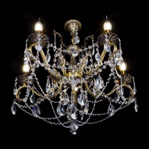 Бронзовая люстра Валери №5 лучик в Самаре Гусь Хрустальный