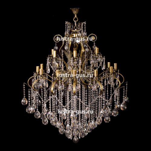 Люстра бронзовая Афина №2 в Самаре Гусь Хрустальный