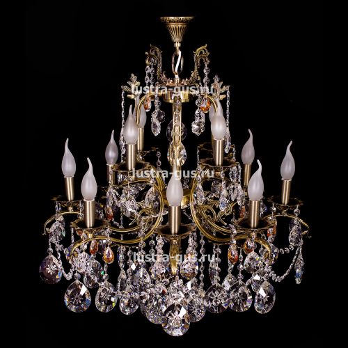 Люстра бронзовая Мелания №12 в Самаре Люстра бронзовая Мелания №12 в Самаре